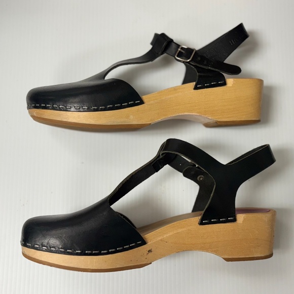 Swedish Hasbeen T-Strap Deputant Clog  SIZE 10 - Picture 10 of 10